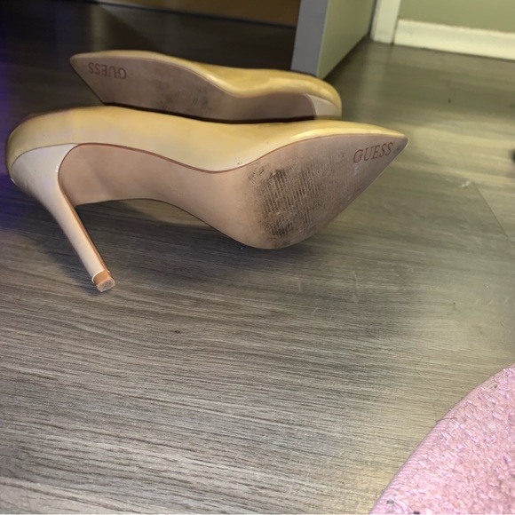Guess size 8.5 nude stiletto  excellent used condition - Picture 8 of 14
